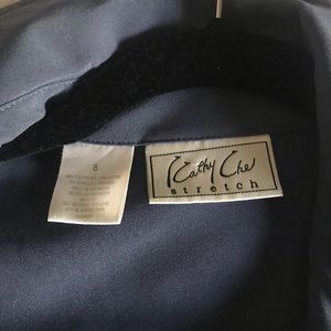 Kathy Che Tops - Adorable Kathy Che Pleated Blouse Kathy Che Tops - Adorable Kathy Che Pleated Blouse